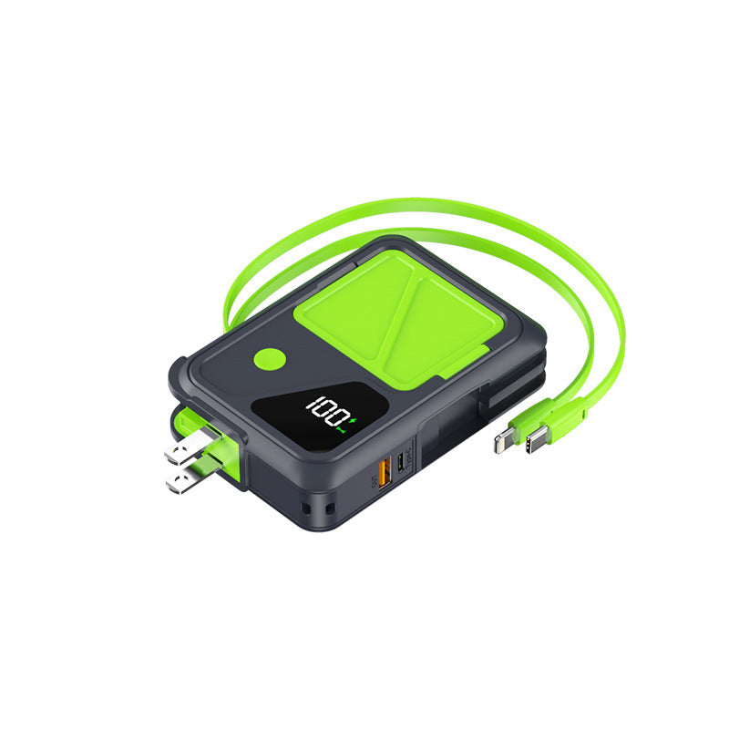 AC Folding Plug Wall Plug Power Bank - Lofty Enterprises