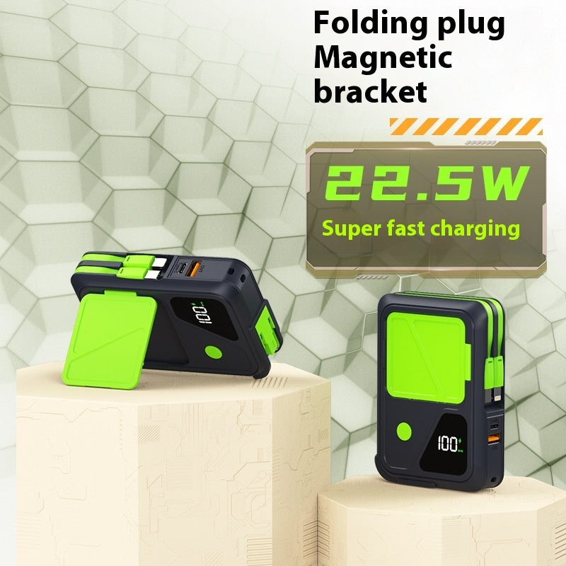 AC Folding Plug Wall Plug Power Bank - Lofty Enterprises