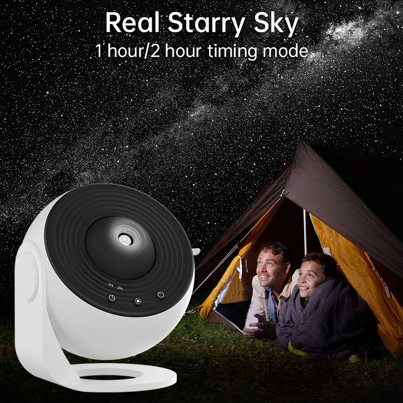 Galaxy Star Projector Night Light – 360° Rotating Planetarium Lamp for Kids - Lofty Enterprises