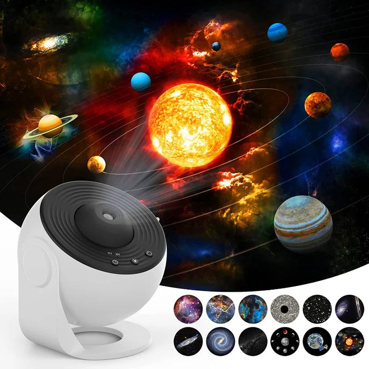 Galaxy Star Projector Night Light – 360° Rotating Planetarium Lamp for Kids - Lofty Enterprises