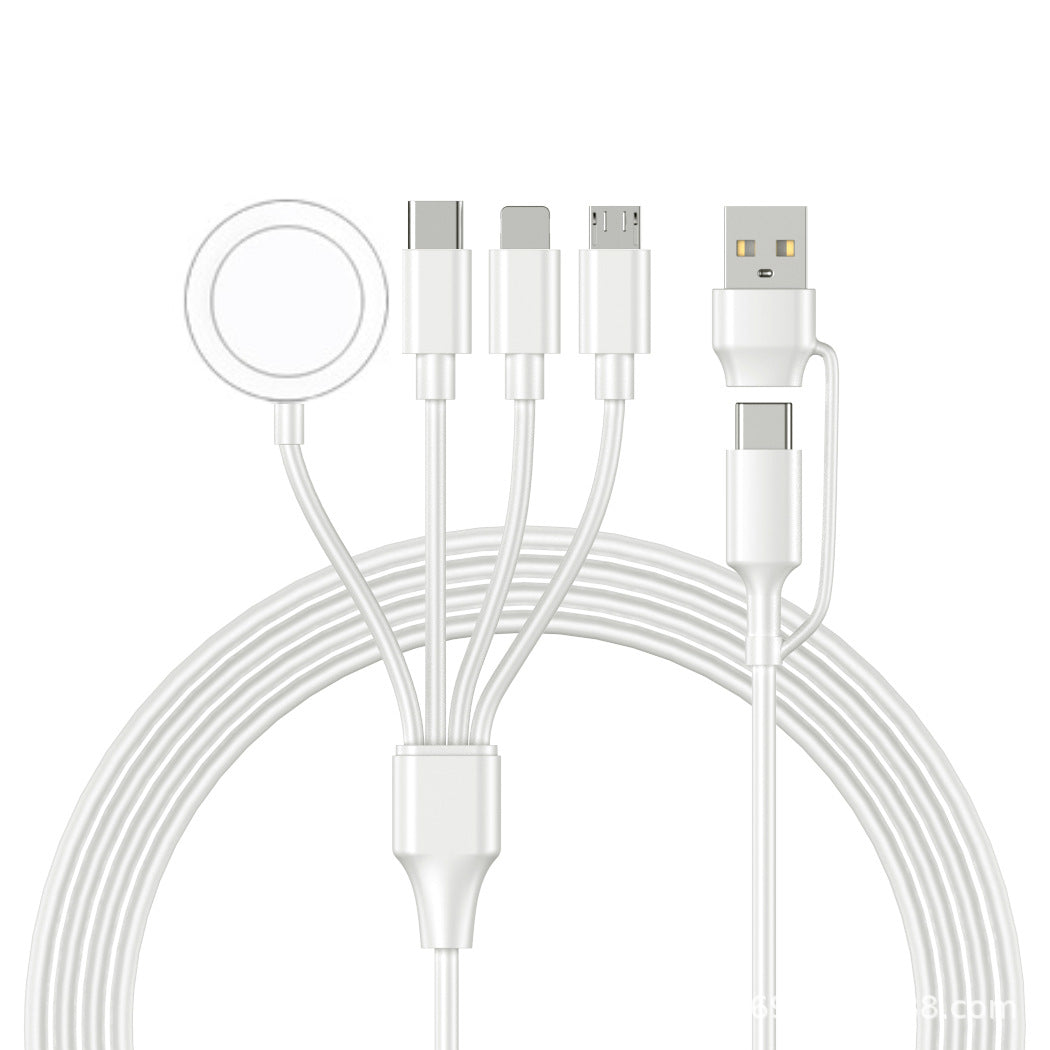 New USB Transfer TYPE-C Dual-use Mobile Phone Four-in-one Wireless Data Cable - Lofty Enterprises