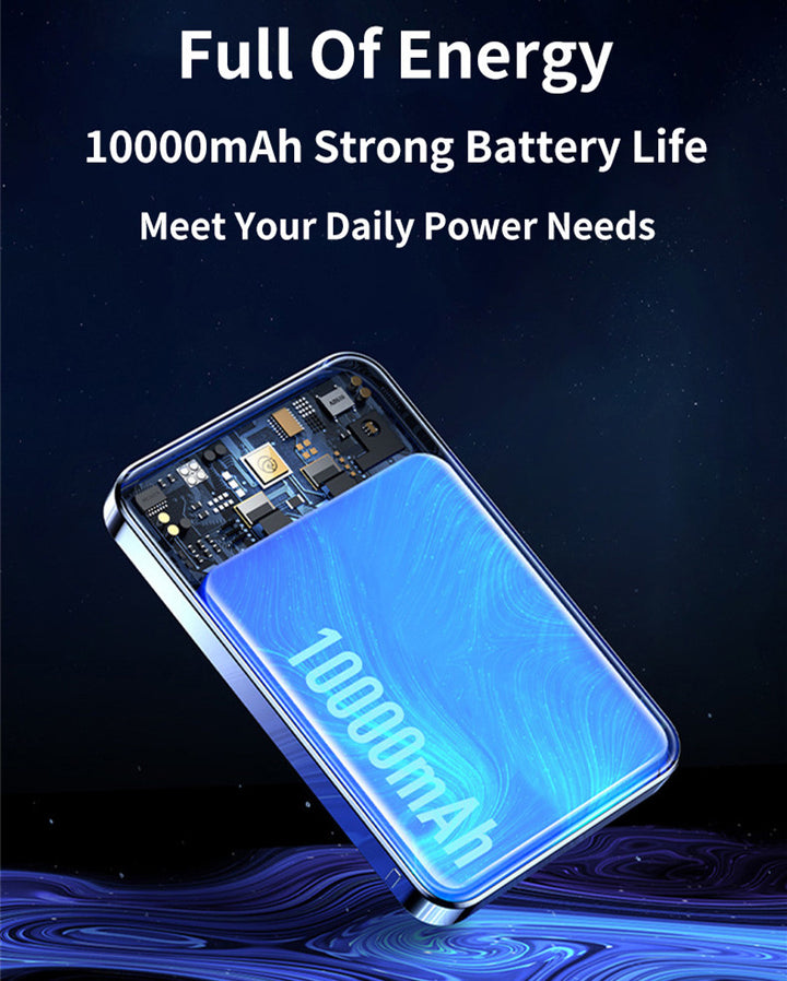 Transparent Magnetic Power Bank 22.5W Fast Charge - Lofty Enterprises