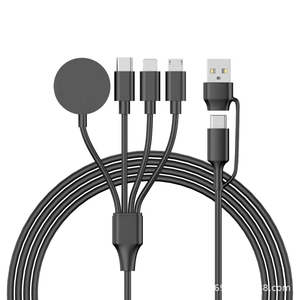 New USB Transfer TYPE-C Dual-use Mobile Phone Four-in-one Wireless Data Cable - Lofty Enterprises