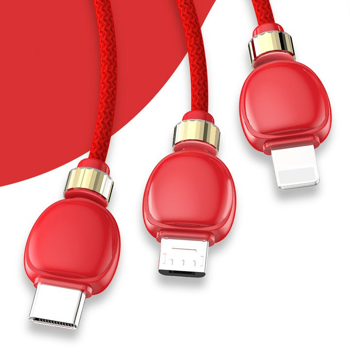 Creative lantern one with three data cables - Lofty Enterprises