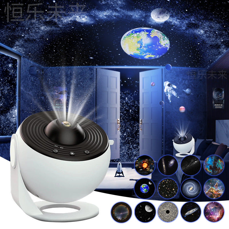 Galaxy Star Projector Night Light – 360° Rotating Planetarium Lamp for Kids - Lofty Enterprises