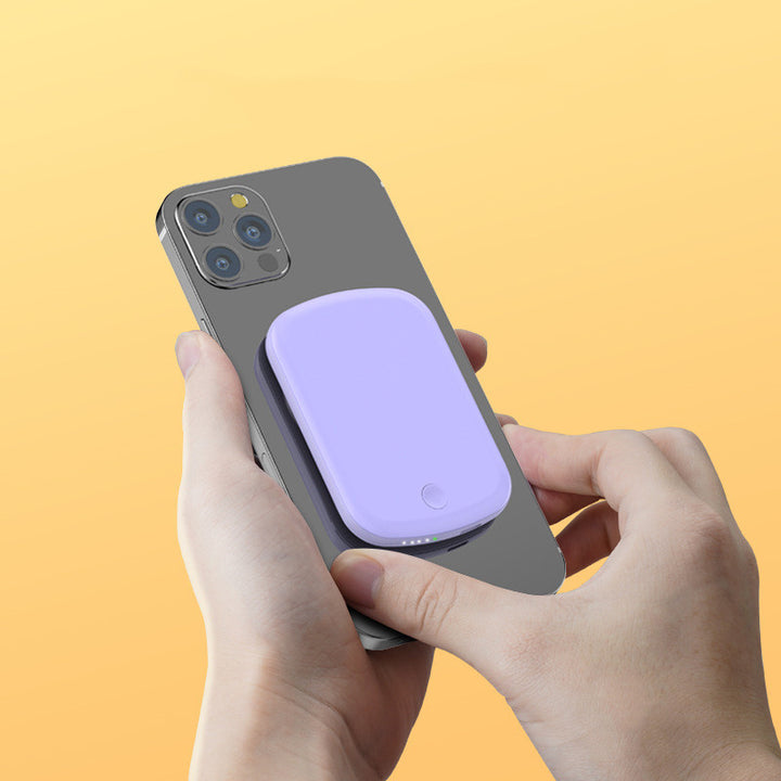 Simple Solid Color Magnetic Wireless Power Bank - Lofty Enterprises