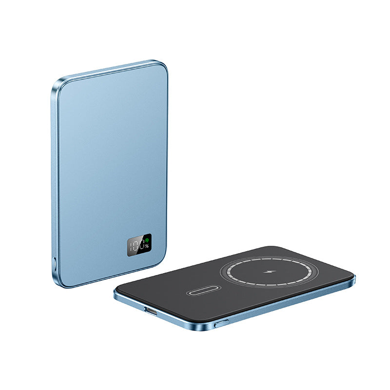 Simple Thin Wireless Magnetic Power Bank - Lofty Enterprises