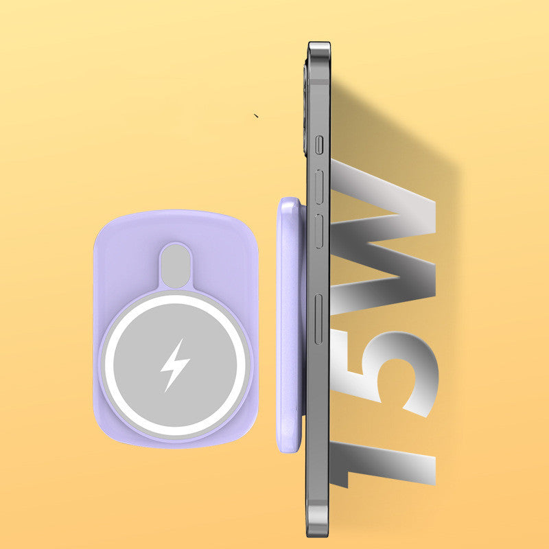 Simple Solid Color Magnetic Wireless Power Bank - Lofty Enterprises