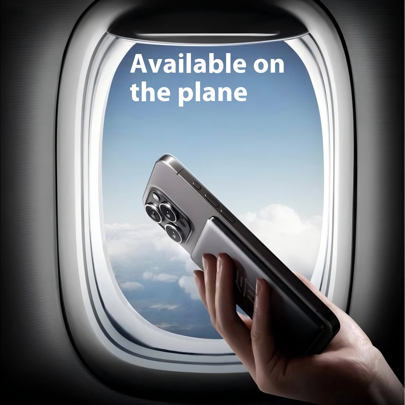 Ultra-thin Magnetic Power Bank 8mm Alloy - Lofty Enterprises