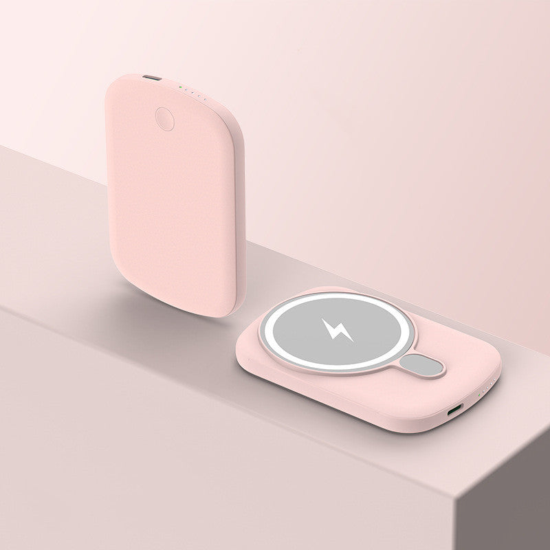 Simple Solid Color Magnetic Wireless Power Bank - Lofty Enterprises