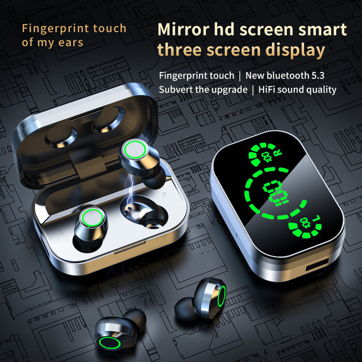 YD03 Wireless Bluetooth Earbuds – TWS In-Ear Headset with Smart Digital Display - Lofty Enterprises
https://lofty-enterprises-2.myshopify.com › products › yd03-wireless-bluetooth-earbuds