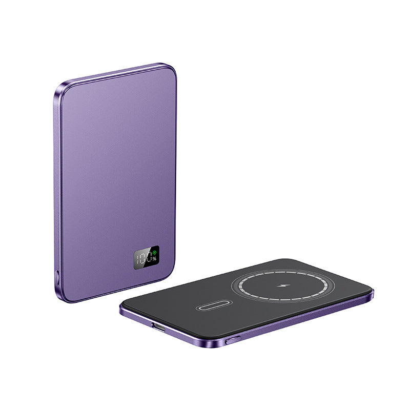 Simple Thin Wireless Magnetic Power Bank - Lofty Enterprises