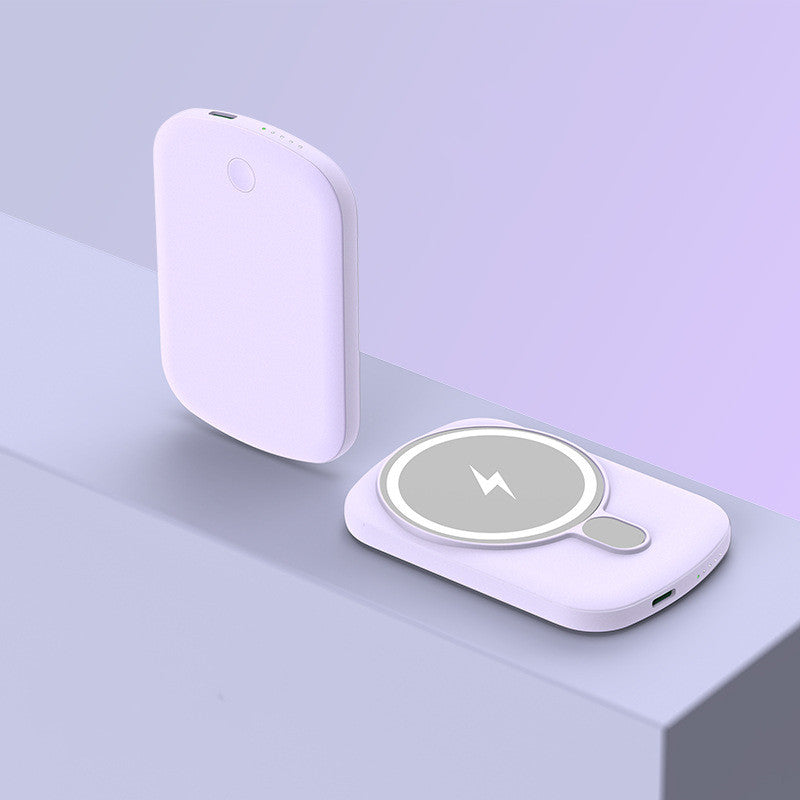 Simple Solid Color Magnetic Wireless Power Bank - Lofty Enterprises