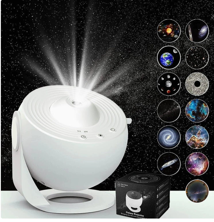 Galaxy Star Projector Night Light – 360° Rotating Planetarium Lamp for Kids - Lofty Enterprises